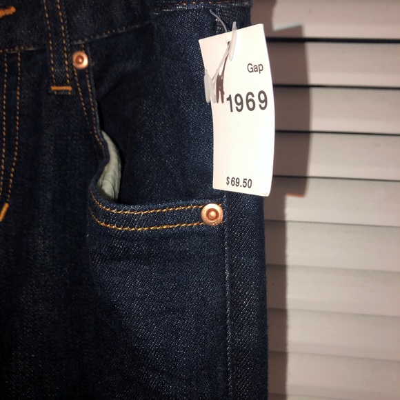 Gap dark wash low rise vintage flare jeans size 9/29 - Picture 2 of 4